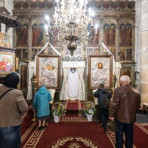 Vecernia din prima zi de Paști împreună cu obștea Mănăstirii Putna, 2 mai 2021