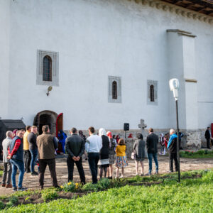 Vecernia din prima zi de Paști împreună cu obștea Mănăstirii Putna, 2 mai 2021